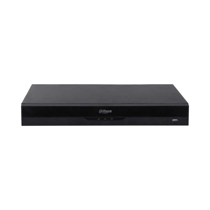 Dahua DHI - NVR4216 - 16P - EI 16CH 1U 16PoE 2HDDs WizSense Network Video Recorder - Dahua - Falcon Electrical