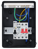 Sync Energy CFEV5RDA Electric Vehicle (EV) Distribution Board w/ 100A Main Switch, RCBO & T2 SPD - BG - Falcon Electrical