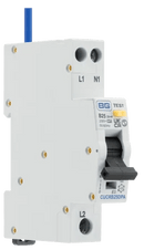 BG CUCRB25DPA 25A B Curve Type A Double Pole Bidirectional RCBO - BG - Falcon Electrical