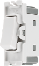 BG R12C Grid Switch, 2 Way single pole centre off - BG - Falcon Electrical