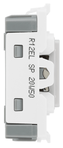 BG R12EL Grid Switch, 2 Way SP Emergency Lighting Test - BG - Falcon Electrical