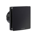 Airmaster RFP4TB Matt Black 100mm/4 - Inch Decorative Extractor Fan with Overrun Timer - AirMaster - Falcon Electrical