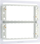 BG RFR68FP Frame, 6 & 8 Gang Grid Screwless
