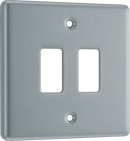 BG RMC2 Frontplate, 2 Gang
