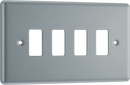 BG RMC4 Frontplate, 4 Gang
