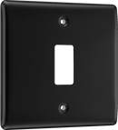 BG RNFB1 1 Module Grid Frontplate, Square