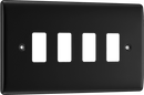 BG RNFB4 4 Module Grid Frontplate, Rectangular