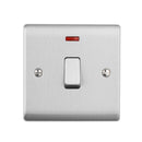 Saxby RS271BS 20A 1G DP Switch With Neon