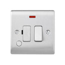 Saxby RS323BS 13A Switched Fused Spur Unit with Flex Outlet and Neon