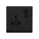 Saxby RS412BLB 13A 1G DP Switched Socket - Saxby - Falcon Electrical
