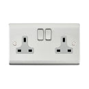 Saxby RS422BSG 13A 2G DP Switched Socket - Saxby - Falcon Electrical