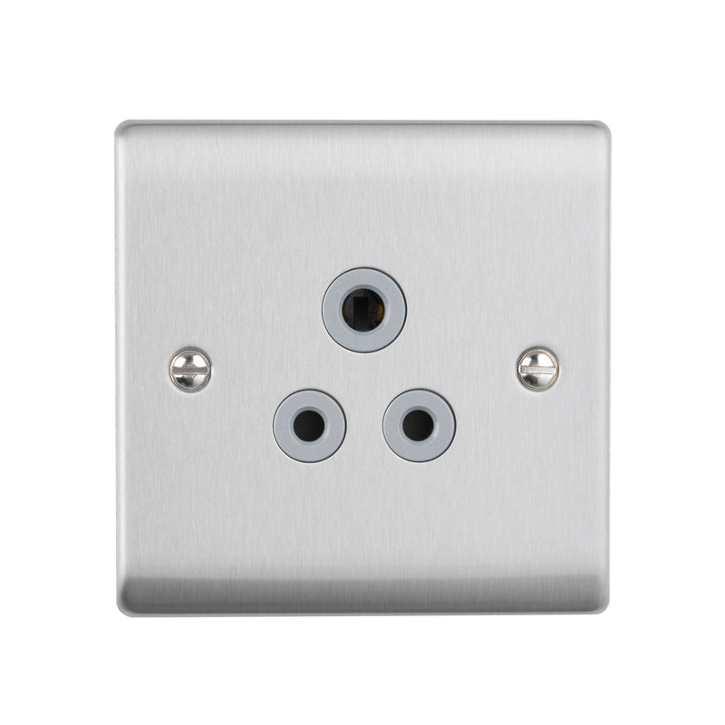 Saxby RS429BSG 5A 1G Unswitched Socket