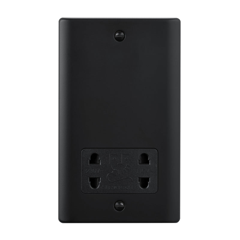 Saxby RS441BLB Dual Voltage Shaver Socket