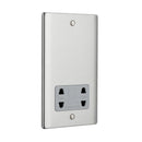 Saxby RS441BSG Dual Voltage Shaver Socket - Saxby - Falcon Electrical