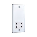 Saxby RS441PCW Dual Voltage Shaver Socket - Saxby - Falcon Electrical