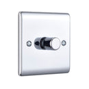 Saxby RS661PC 1G LED Dimmer 5 - 100W - Saxby - Falcon Electrical
