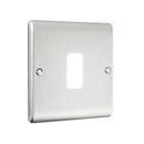 Saxby RSGFP1BS 1G Grid Front Plate - Saxby - Falcon Electrical