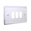 Saxby RSGFP3PC 3G Grid Front Plate - Saxby - Falcon Electrical
