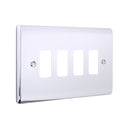 Saxby RSGFP4PC 4G Grid Front Plate - Saxby - Falcon Electrical