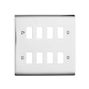Saxby RSGFP8PC 8G Grid Front Plate