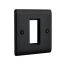 Saxby RSMFP1BL 1G Modular Faceplate (1 Module) - Saxby - Falcon Electrical