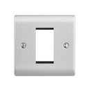 Saxby RSMFP1BS 1G Modular Faceplate (1 Module)