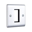 Saxby RSMFP1PC 1G Modular Faceplate (1 Module) - Saxby - Falcon Electrical