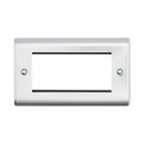 Saxby RSMFP4PC 4G Modular Faceplate (4 Modules)