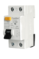 Fusebox RTF250302 TYPE F RCD 25A 30MA 2P - Fusebox - Falcon Electrical