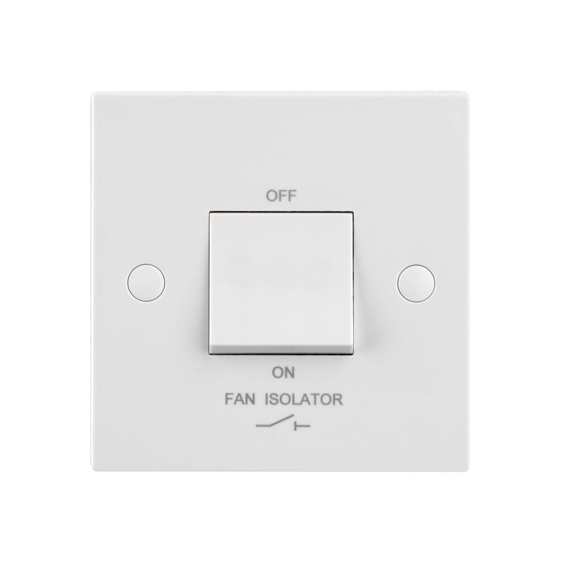 Saxby SE110 10AX 1G 3-Pole Fan Isolator Switch