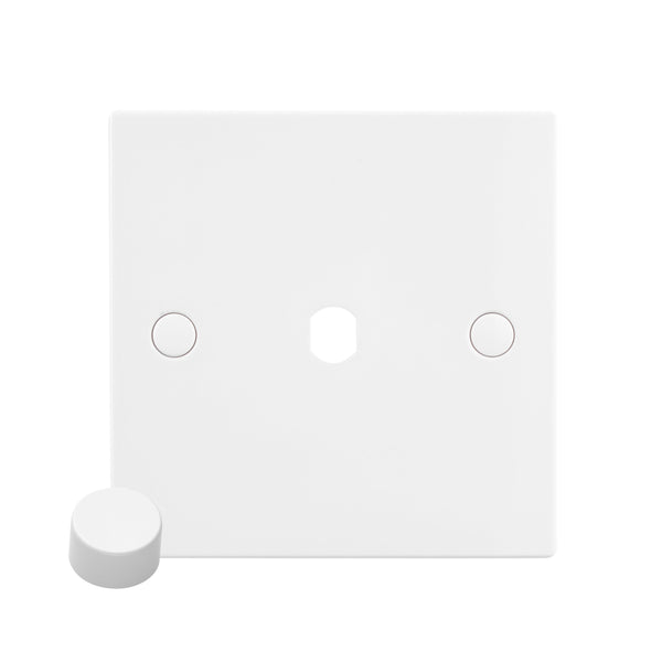 Saxby SE81DIM 1G Dimmer Plate With Dimmer Cap