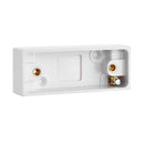 Saxby SEPA16 Single 16mm Architrave Patress Box - Saxby - Falcon Electrical