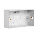 Saxby SEPD47 Double 47mm Patress Box - Saxby - Falcon Electrical