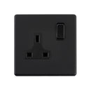 Saxby SL412BLB 13A 1G DP Switched Socket - Saxby - Falcon Electrical