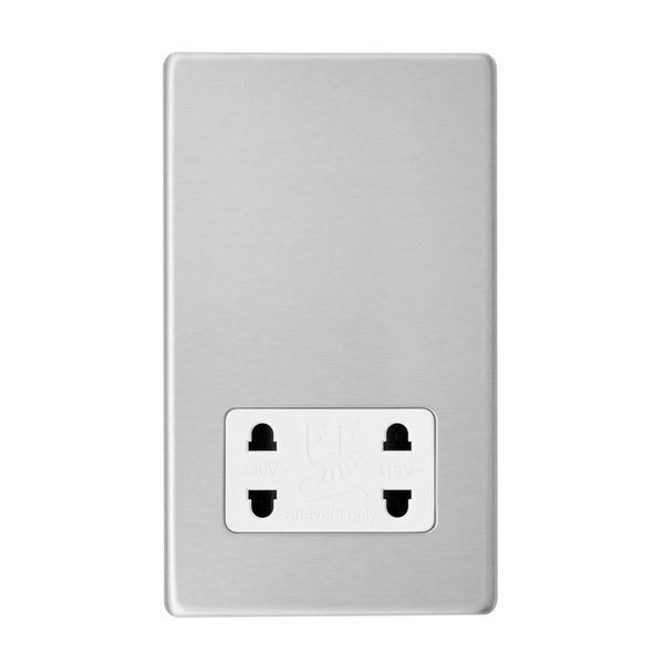 Saxby SL441BSW Dual Voltage Shaver Socket