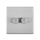 Saxby SL662BS 2G LED Dimmer 5-100W