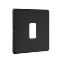 Saxby SLGFP1BL 1G Grid Front Plate - Saxby - Falcon Electrical