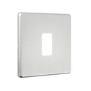 Saxby SLGFP1BS 1G Grid Front Plate - Saxby - Falcon Electrical