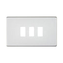 Saxby SLGFP3BS 3G Grid Front Plate