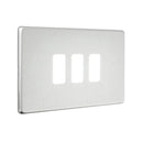 Saxby SLGFP3BS 3G Grid Front Plate - Saxby - Falcon Electrical
