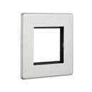 Saxby SLMFP2BS 2G Modular Faceplate (2 Modules) - Saxby - Falcon Electrical