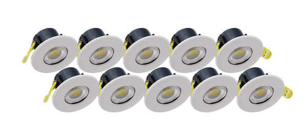 Collingwood DLT551500B10 H2 Lite CSP Dual Wattage, CCT Downlight - Pack of 10 - Collingwood - Falcon Electrical
