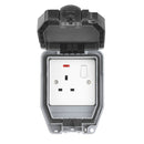 Saxby WP412 13A 1G DP Switched Socket