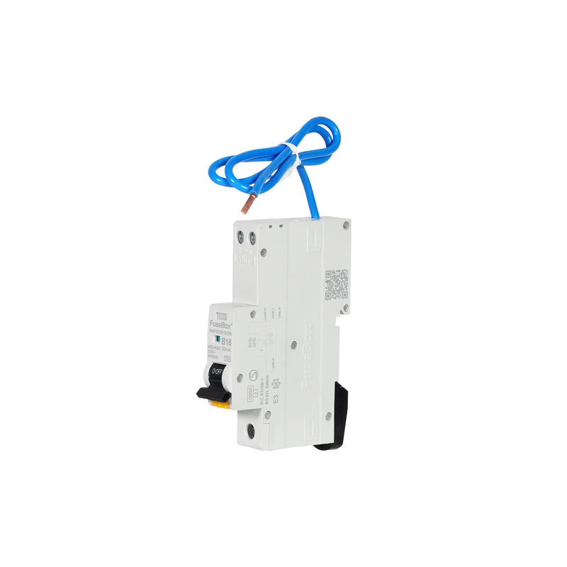 Fusebox MAFDD061630B AFDD&RCBO, Mini 6ka 16A 30mA 1P+N B Curve Type A