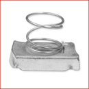 Mixed CN6S CHANNEL NUT M6 SHORT SPRING
