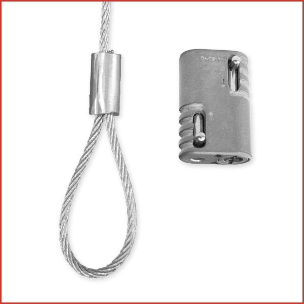Mixed CW2-HANG5 Soft Loop Fast Hang Kit 5m Cat Wire (2mm) + Wire Grip