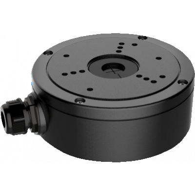 Hikvision DS-1280ZJ-S Black Power Intake Box for Various IP & TVI Cameras - Hikvision - Falcon Electrical UK