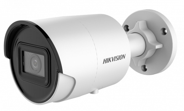 Hikvision DS-2CD2046G2-IU(2.8mm)(C) 4MP AcuSense external bullet, 2.8mm fixedlens, H.265+, DC12V & PoE, WDR, 40m IR - Hikvision - Falcon Electrical UK