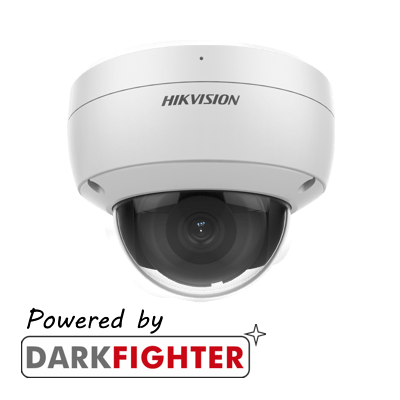 Hikvision DS-2CD2146G2-ISU(4mm)(C) 4MP AcuSense internal dome, 4mm lens, H.265+, DC12V & PoE, WDR, 30m IR, built in microphone - Hikvision - Falcon Electrical UK