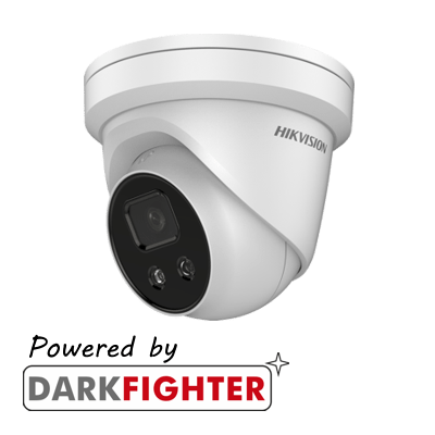Hikvision DS-2CD2386G2-ISU-SL(4mm) 8MP AcuSense External Turret Camera with 4mm Lens & IR - Hikvision - Falcon Electrical UK
